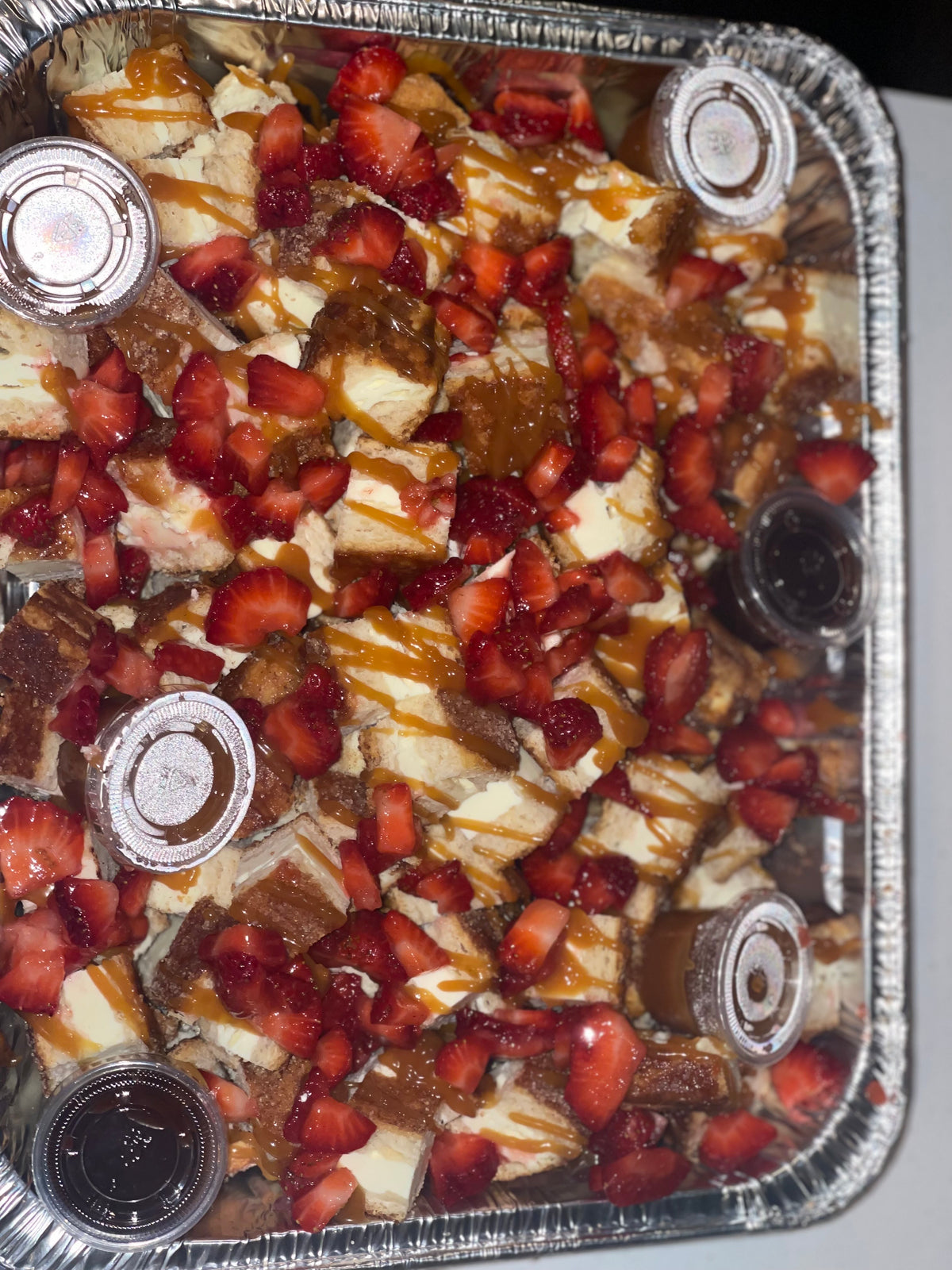 Cinnamon Churro Cheesecake Bites